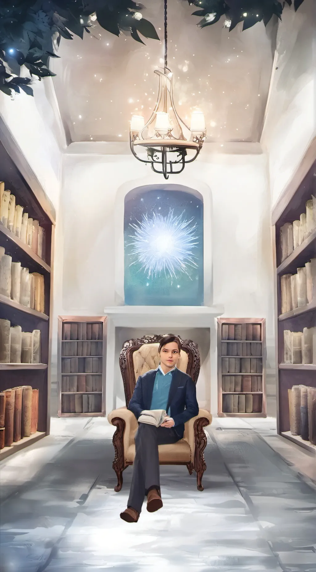 ai character: Leo background