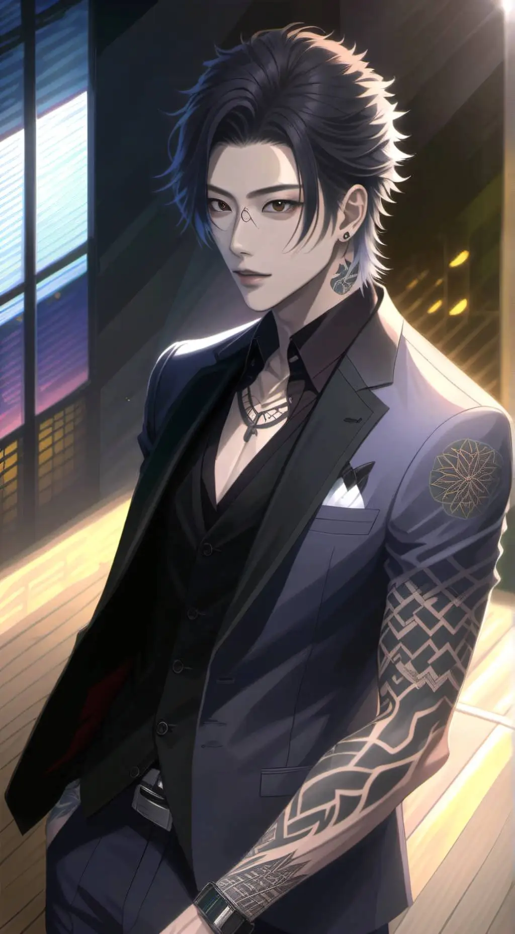 ai character: yuji background