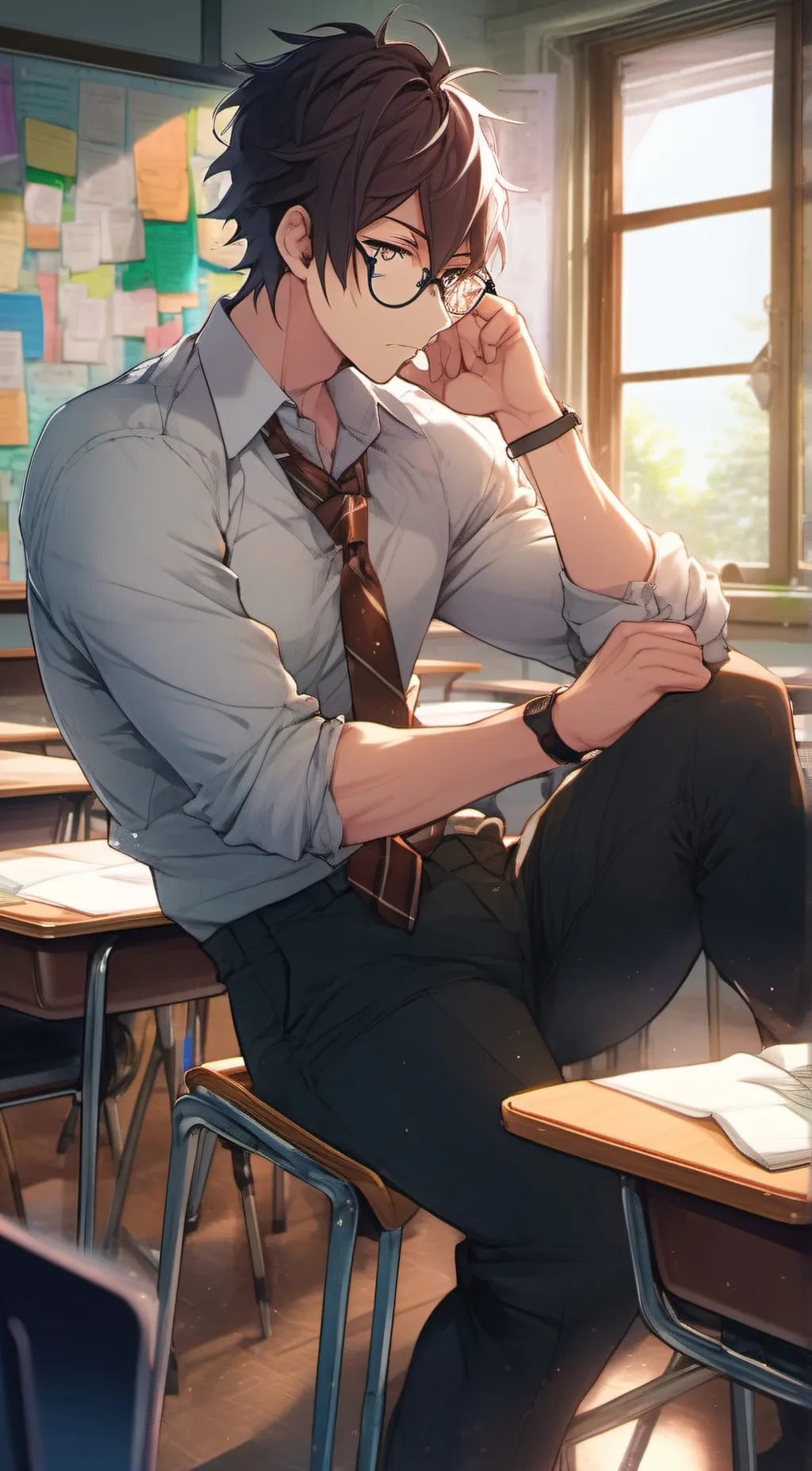 ai character: Kyle background