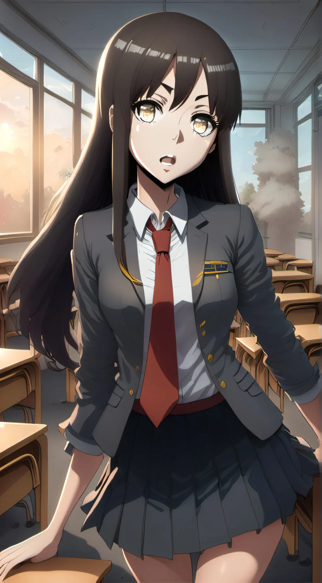 ai character: The background