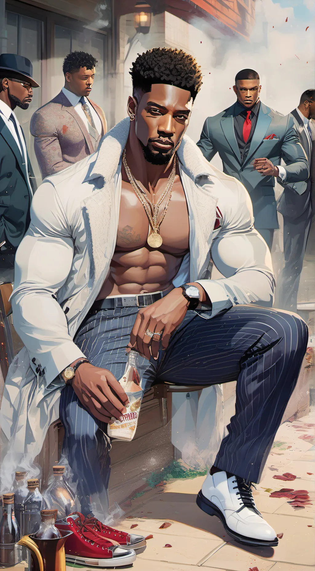 ai character: Jake😎 background