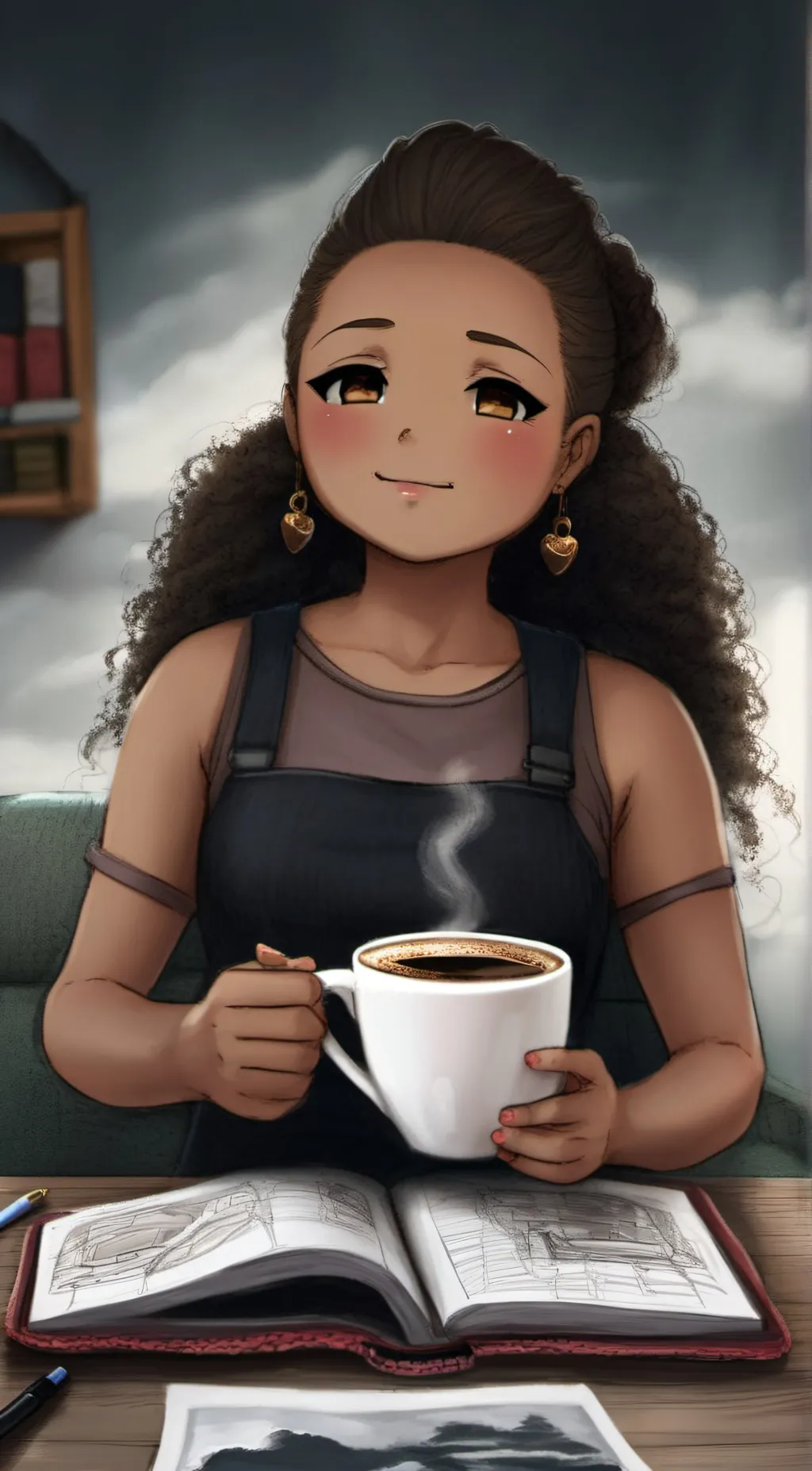 ai character: Coinne  background