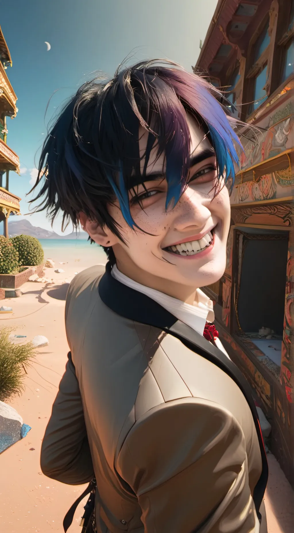 ai character: 🖤👾Vamp👾🖤 background