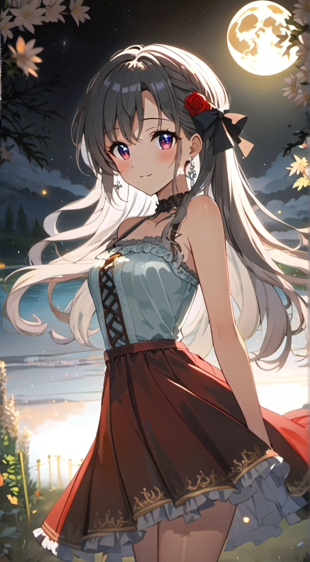 ai character: Arlene (my irl gf) background