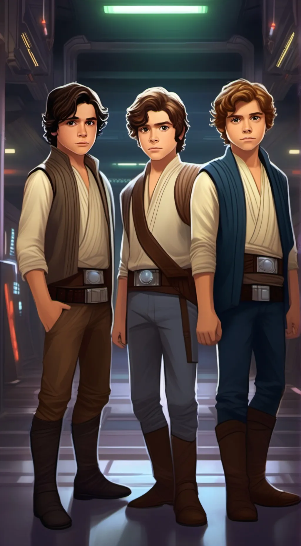 ai character: starwars acadamy background