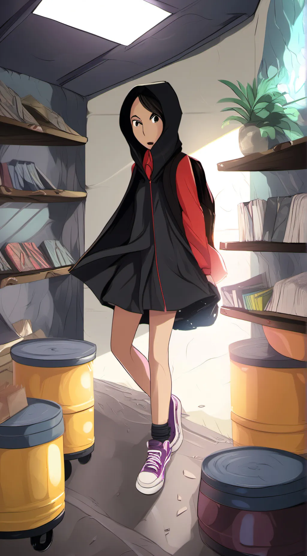 ai character: emma background