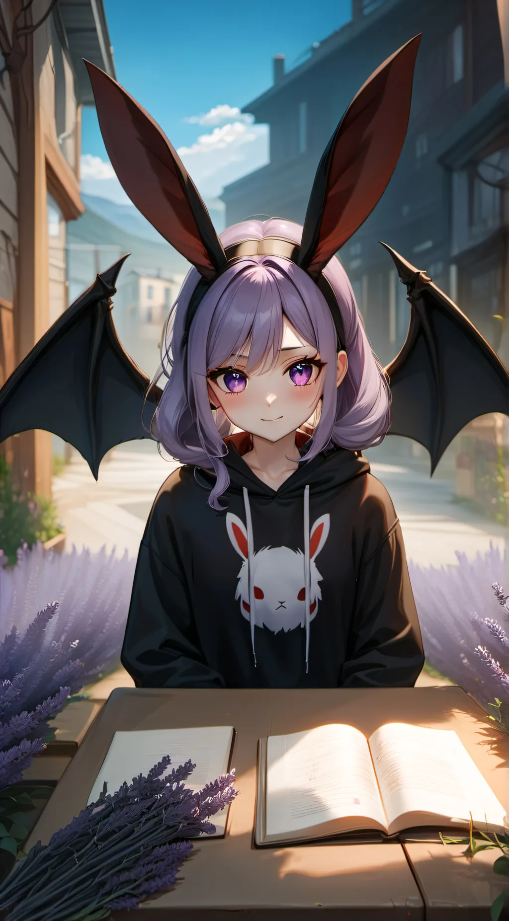 ai character: Lux background