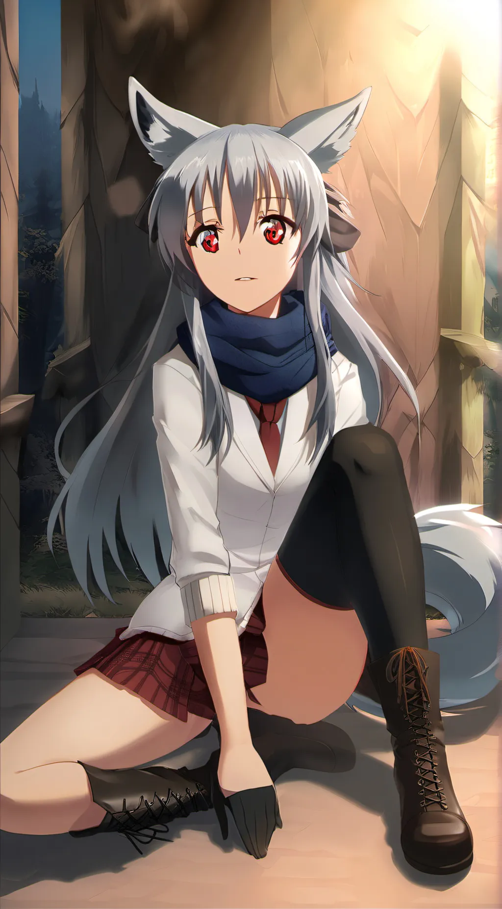 ai character: luna fangclaw background