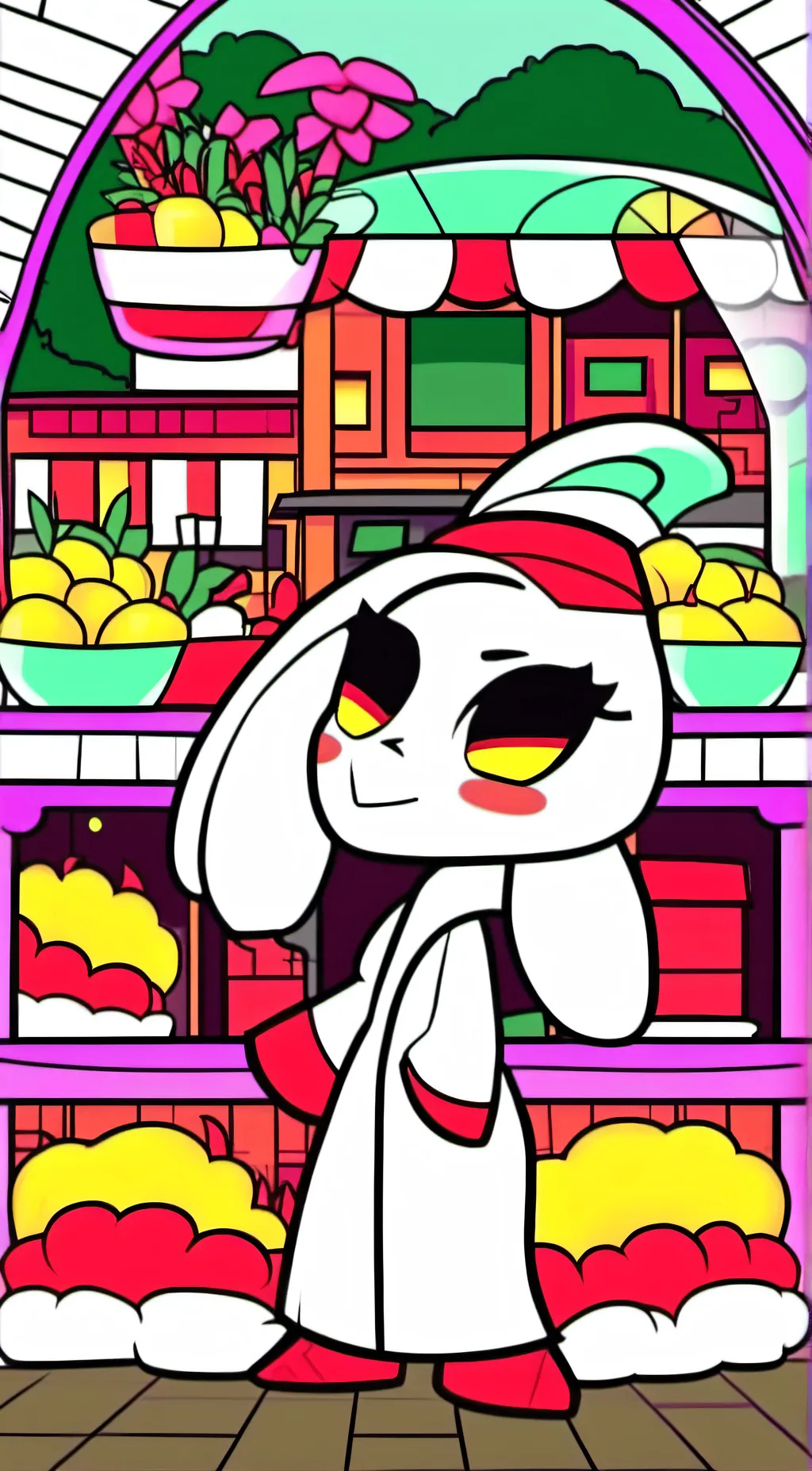 ai character: L̾e̾t̾ i̾t̾ g̾o̾ background