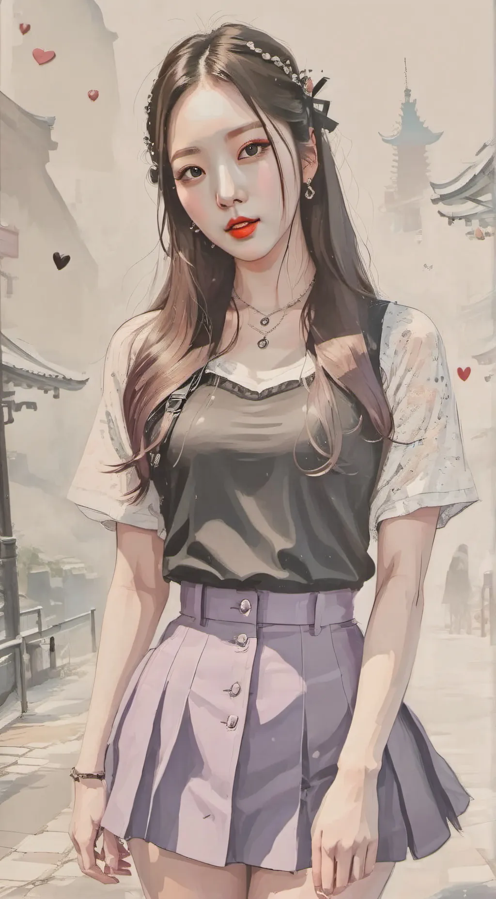 ai character: Kim Jisoo background