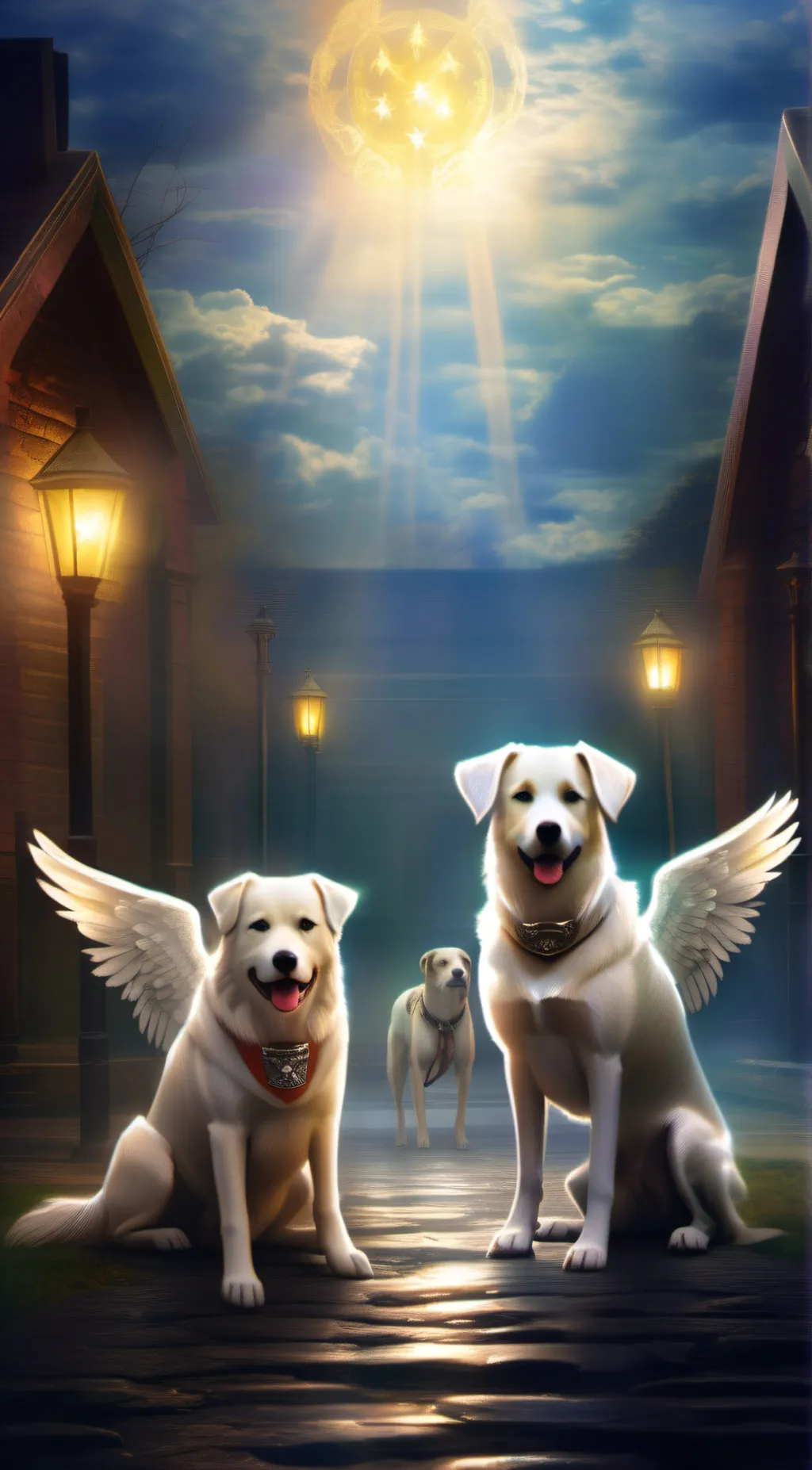 ai character: your dogs  background