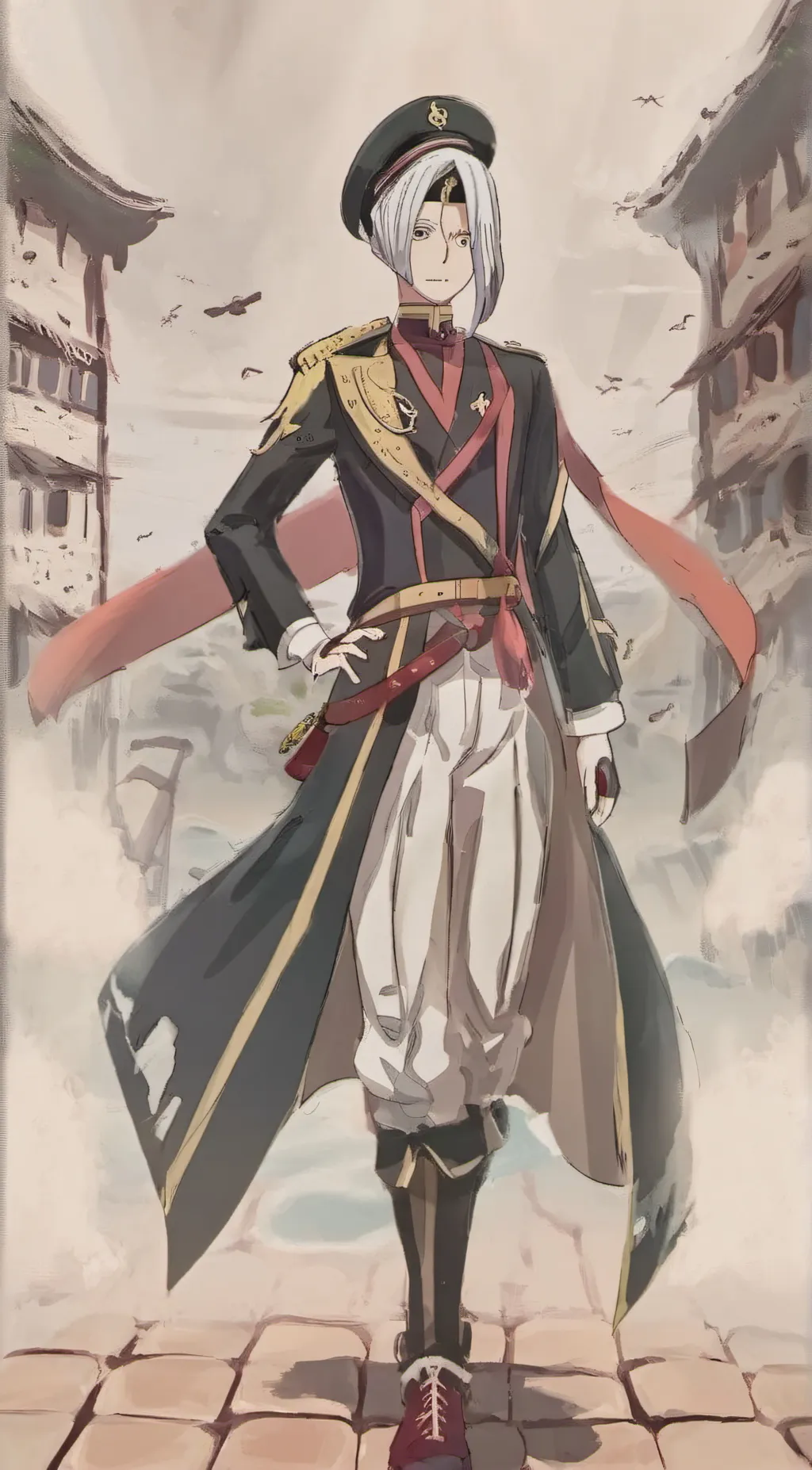 ai character: Leo background