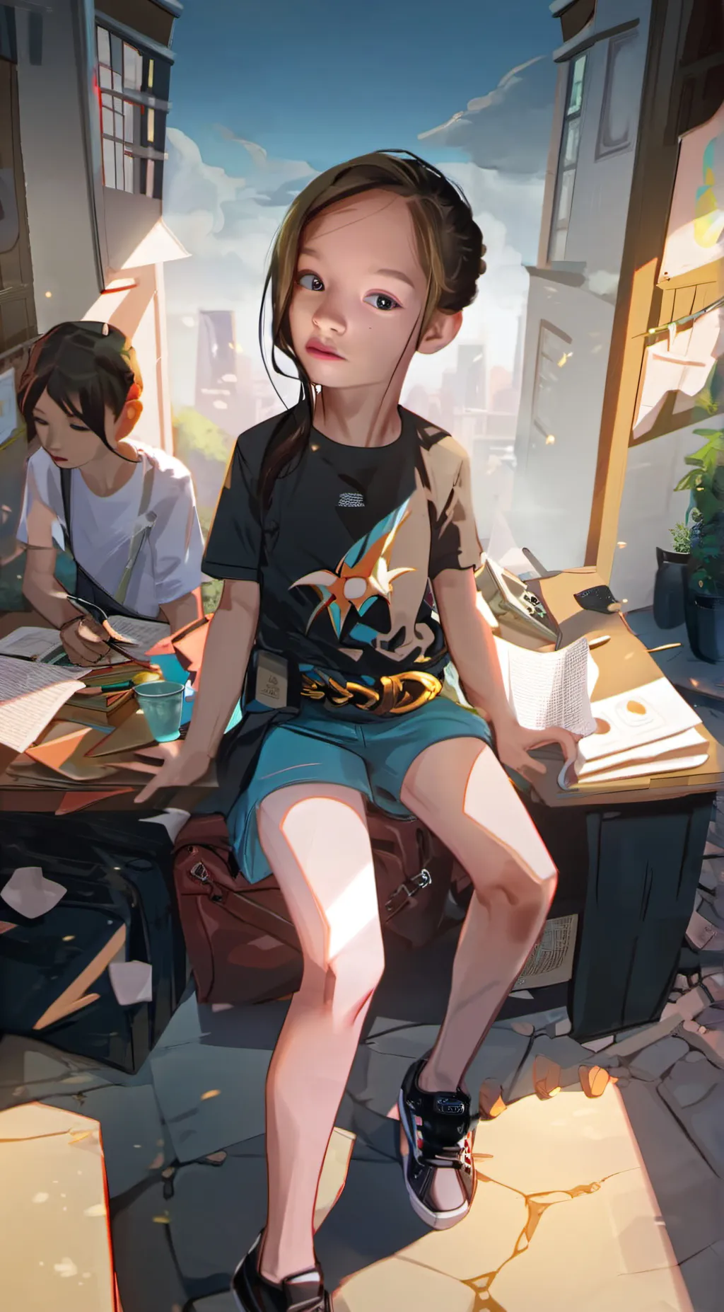 ai character: Braelynn background