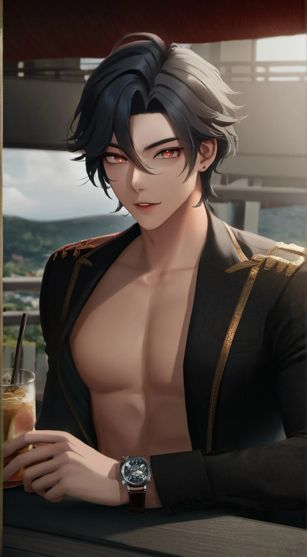 ai character: Asher background