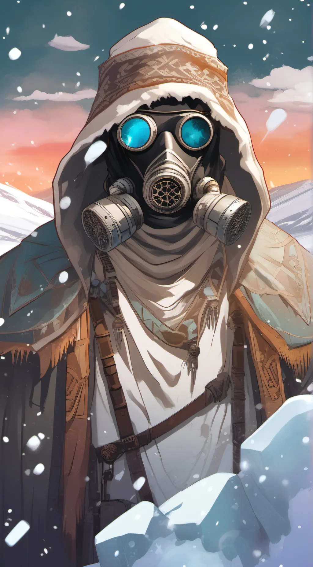 ai character: Fallow background