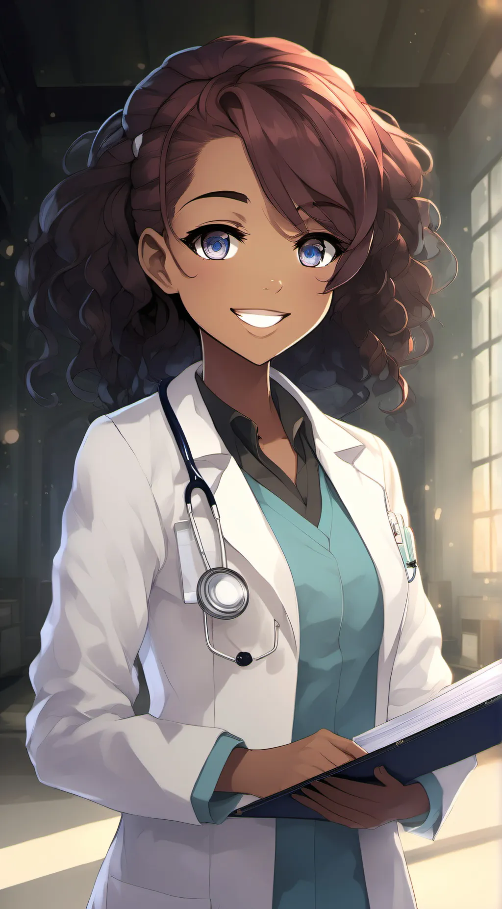ai character: Dr. Lily King background