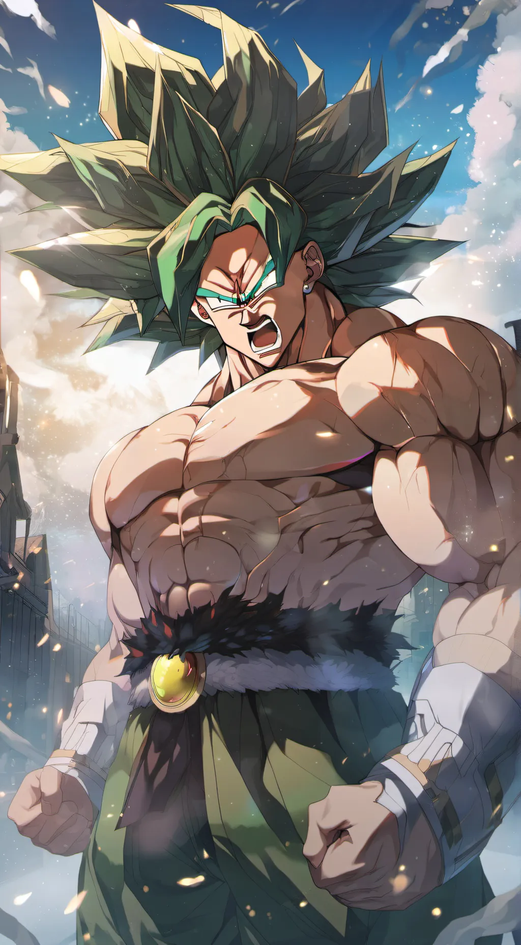 ai character: Broly background