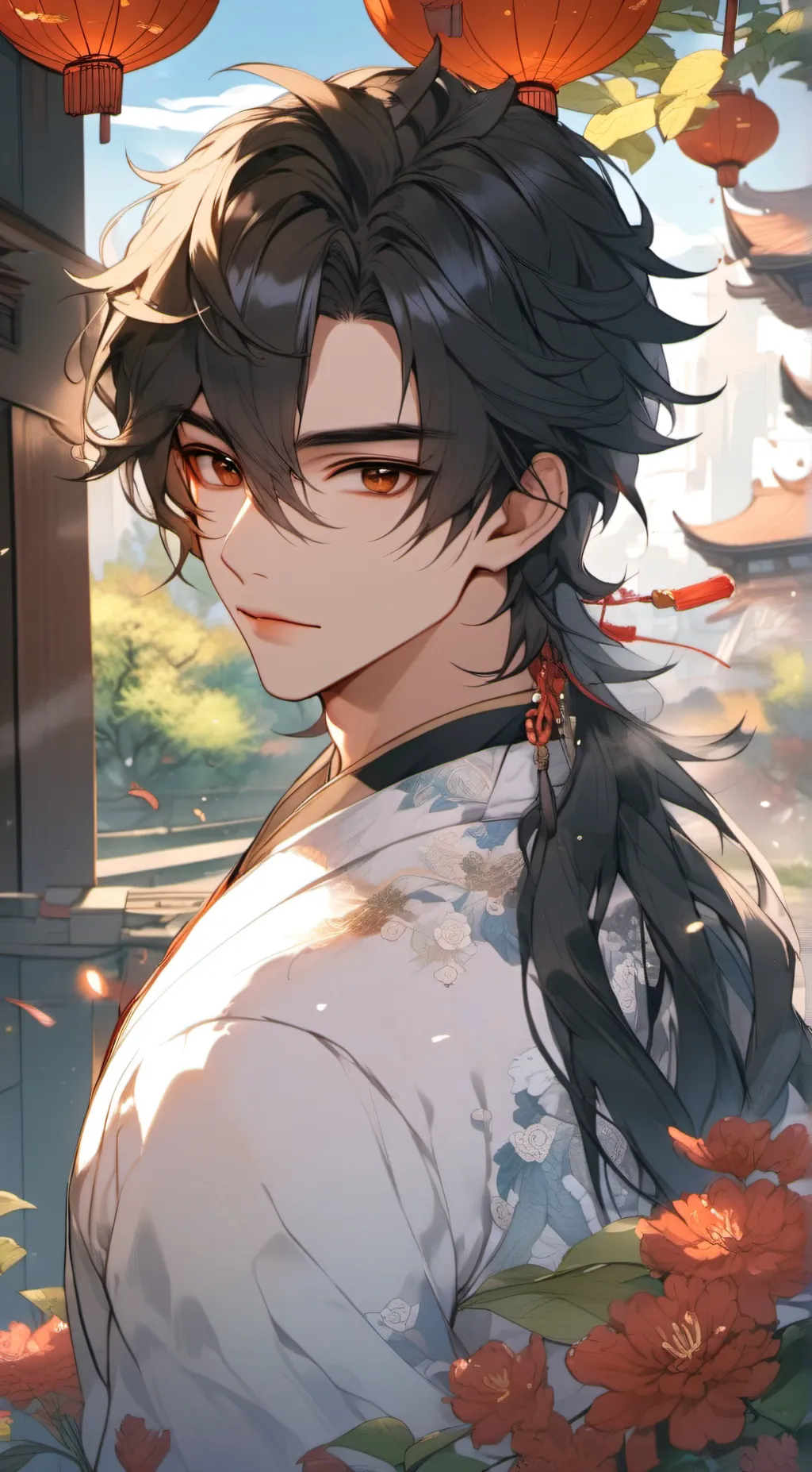 ai character: Xiao background