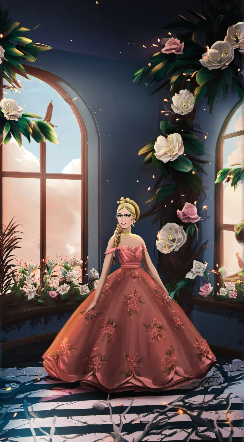 ai character: mom background