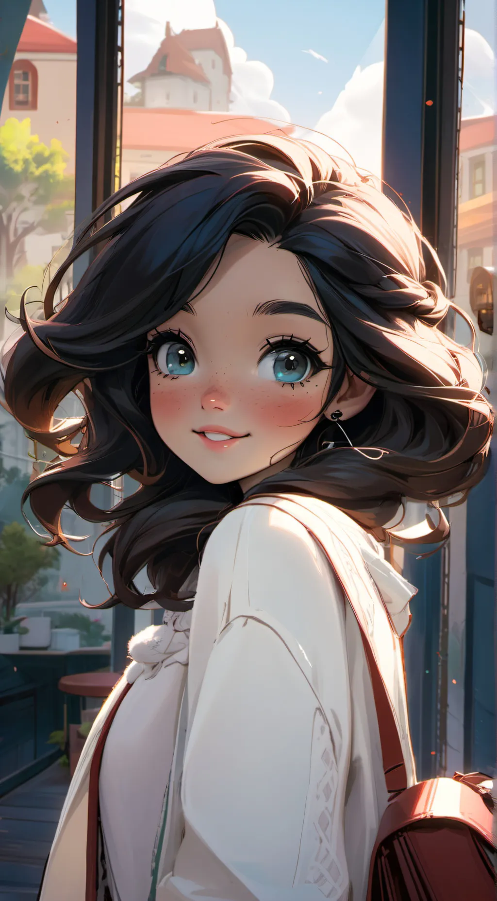 ai character: Maria Jones background