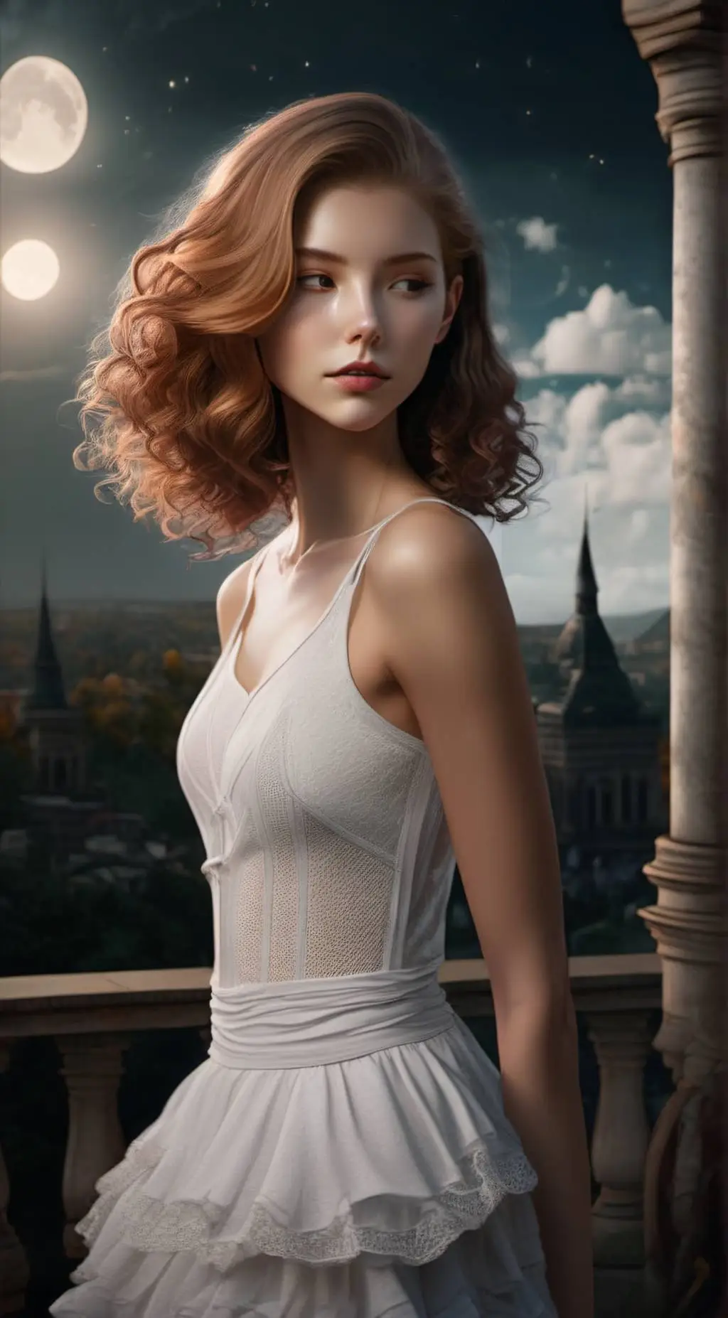 ai character: Lucidity background