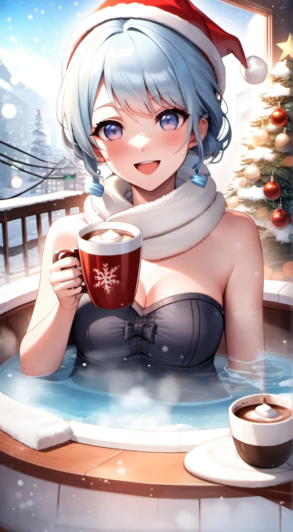 ai character: miki background