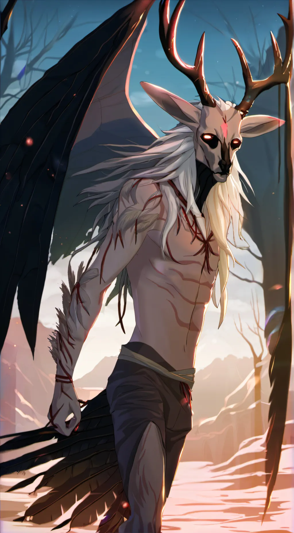 ai character: shadow  stalker  background