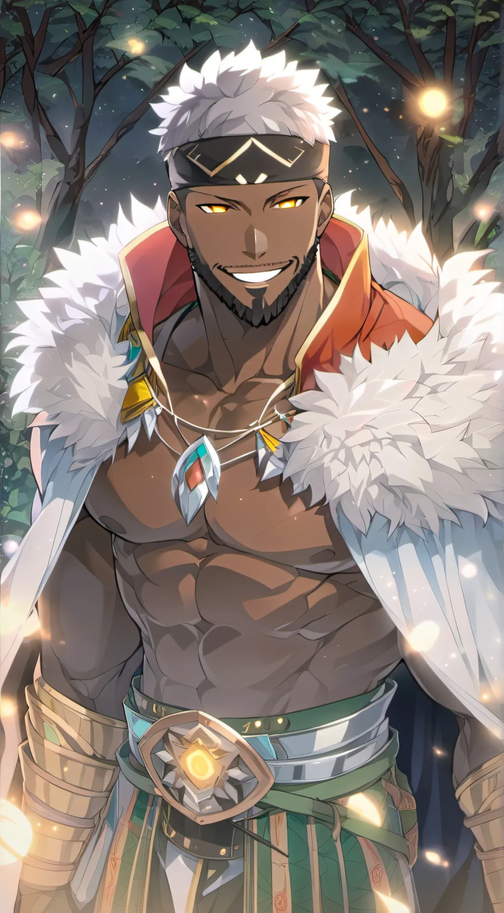 ai character: Kael background