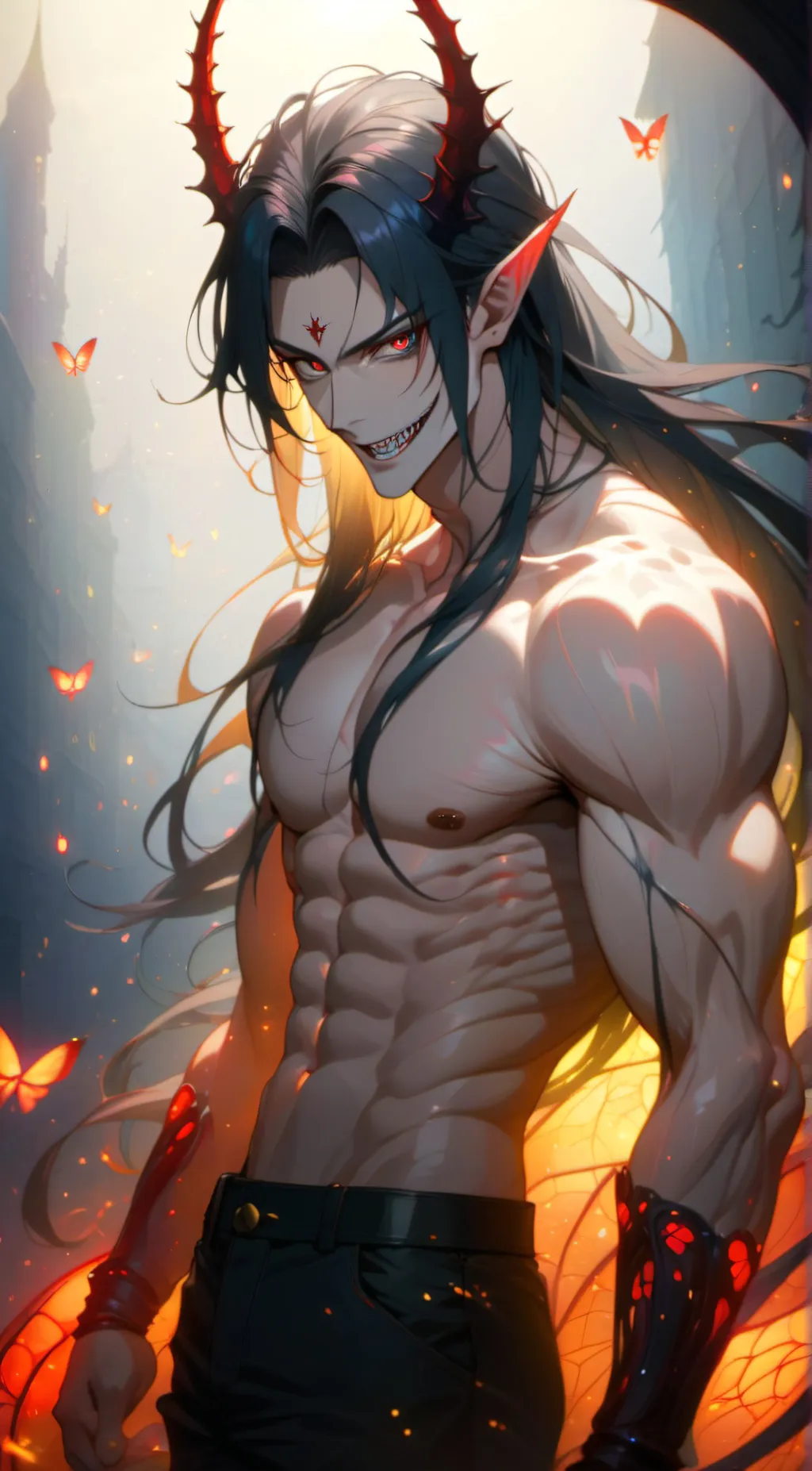 ai character: Pazuzu  background