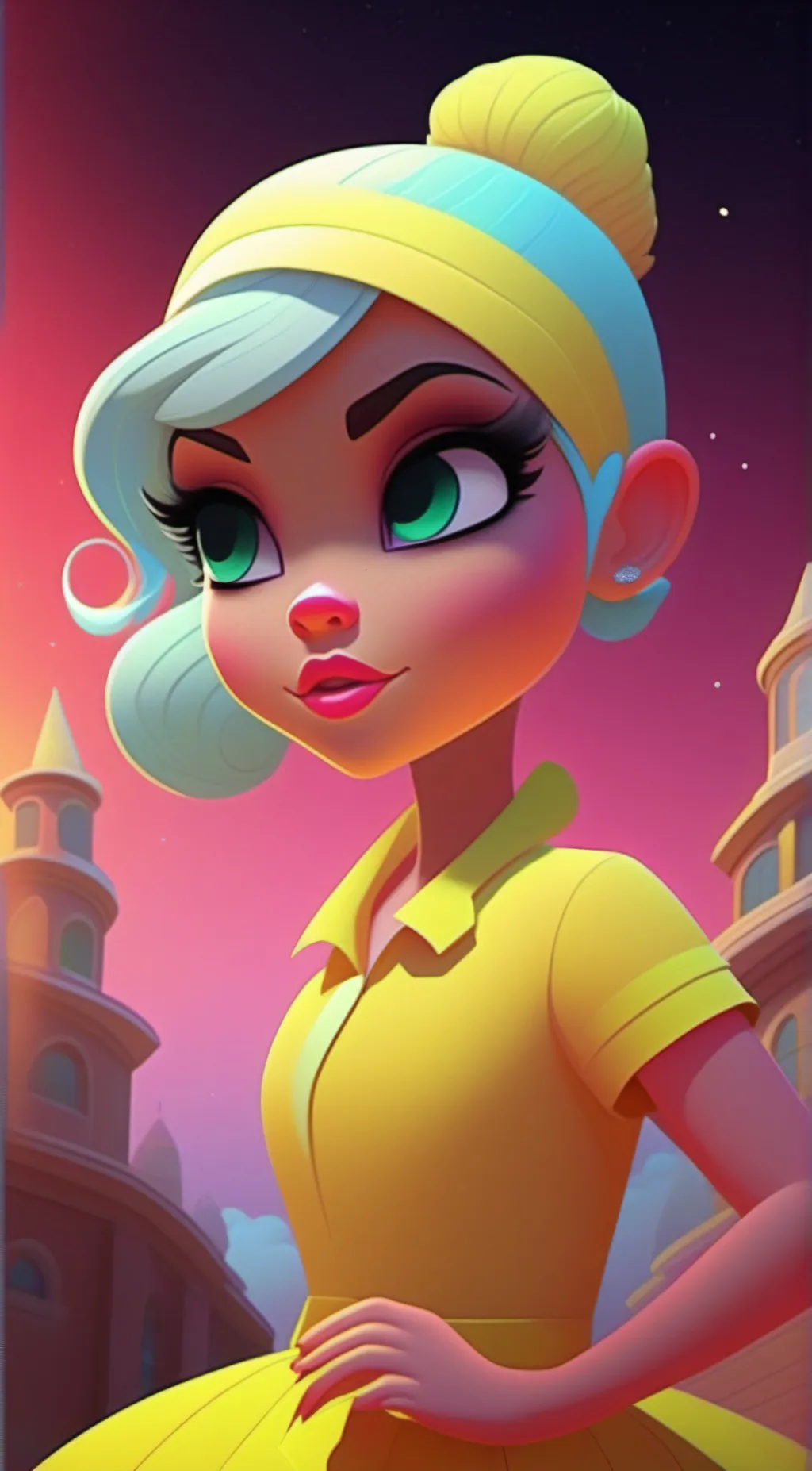 ai character: Sally background