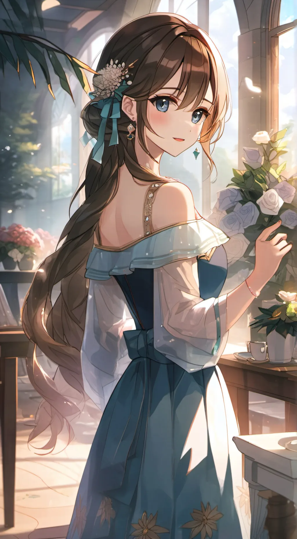 ai character: Sylvia background