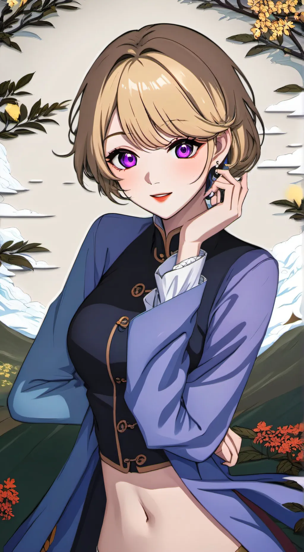 ai character: Cha hae in background