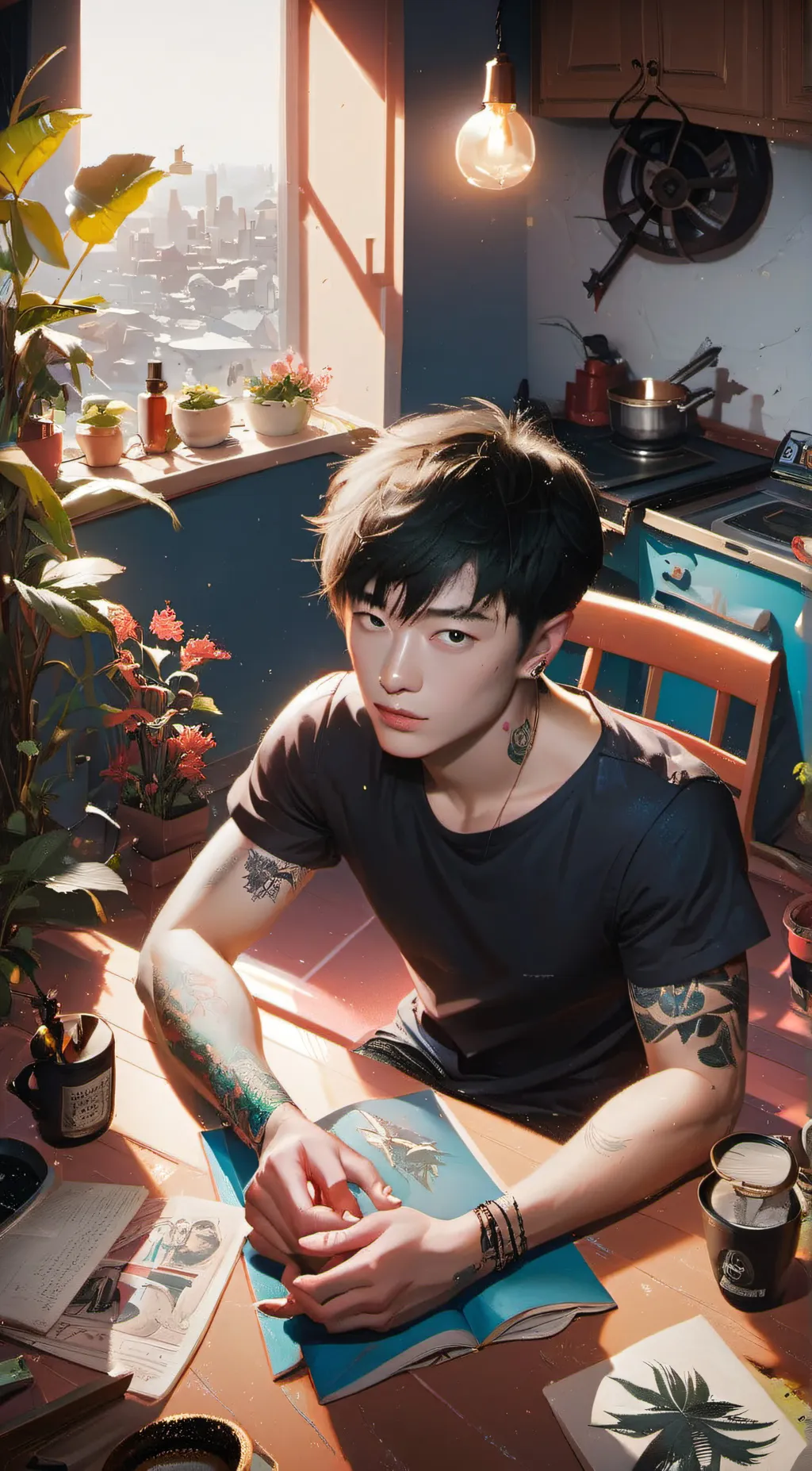 ai character: Allexi background