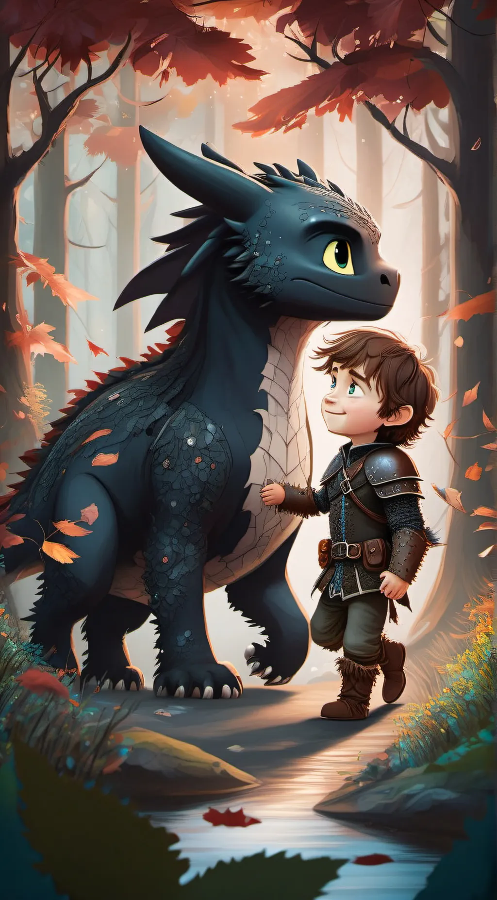 ai character: hiccup background