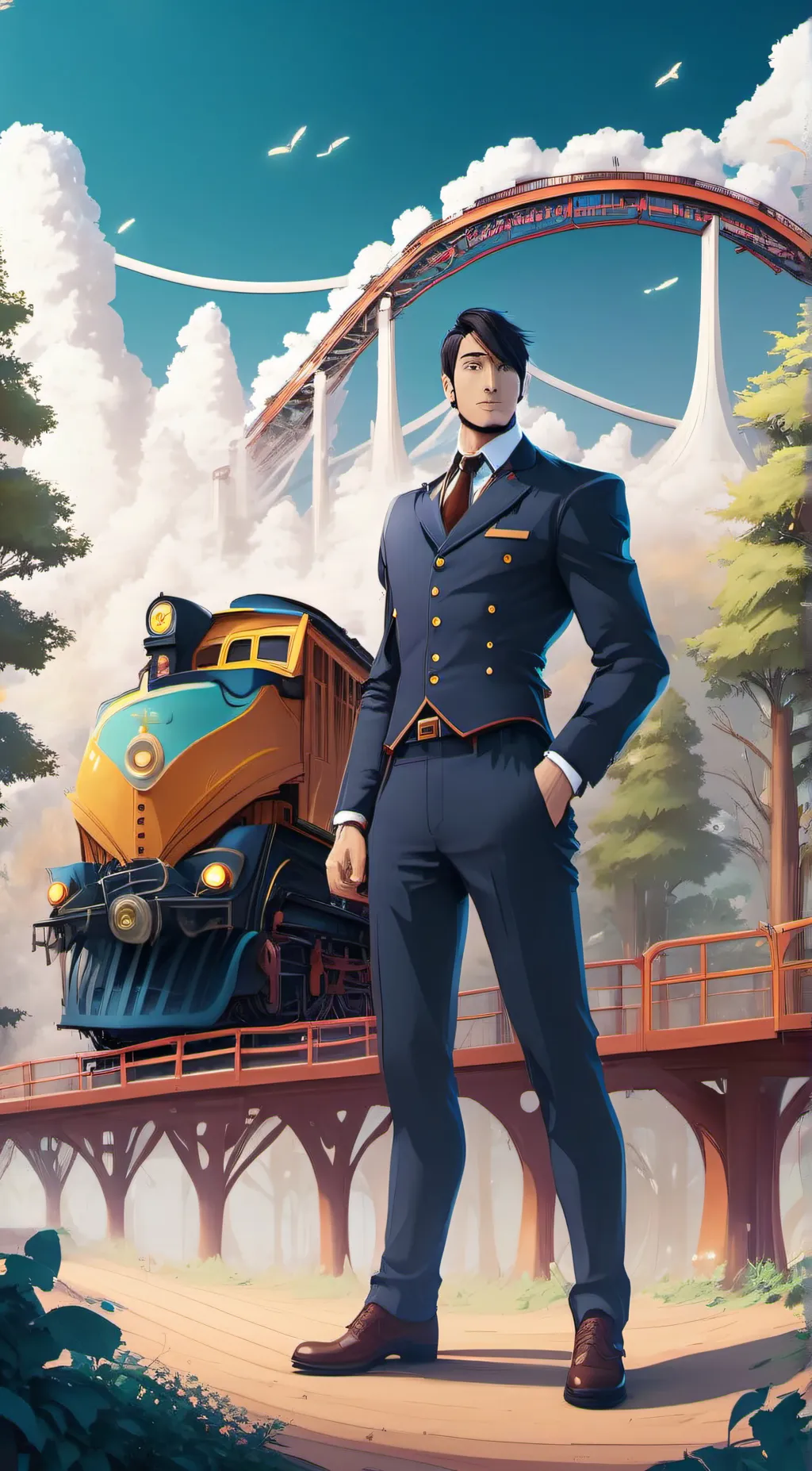 Talkie AI - Chat with Titan train man 