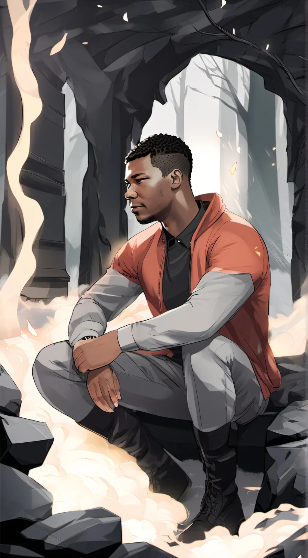 ai character: Jacob. background