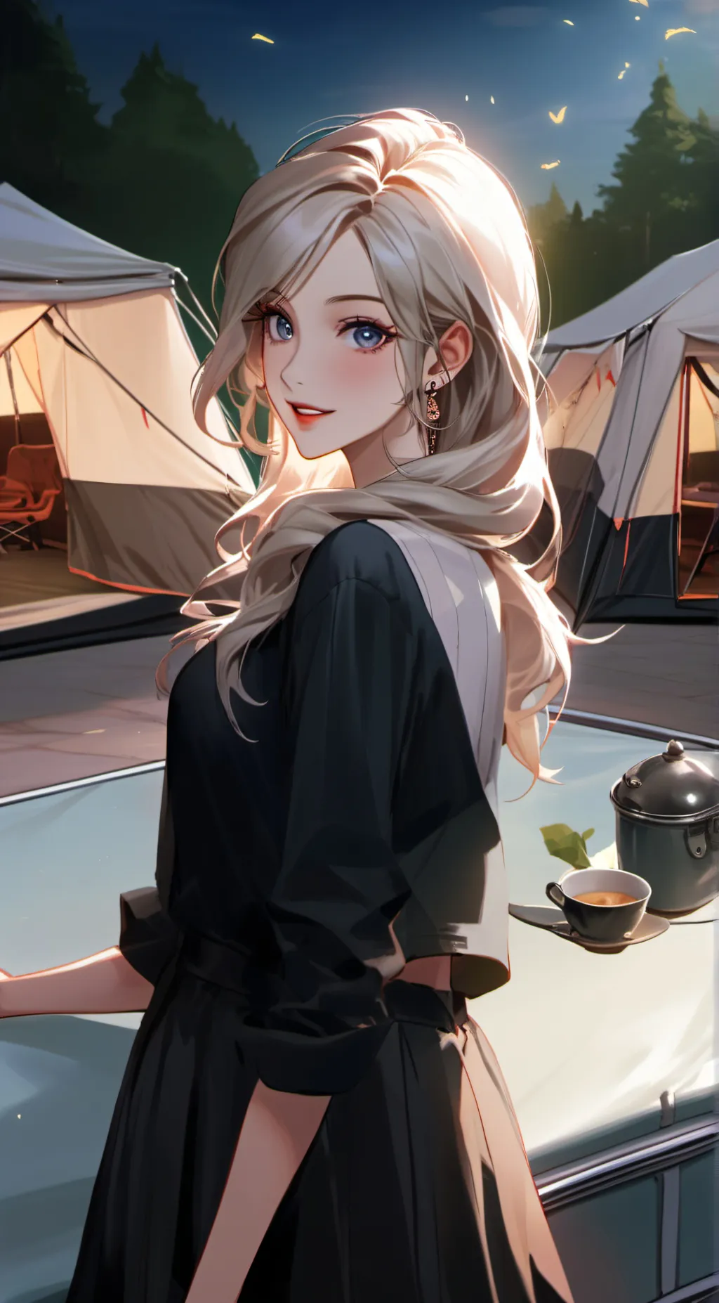 ai character: tina background