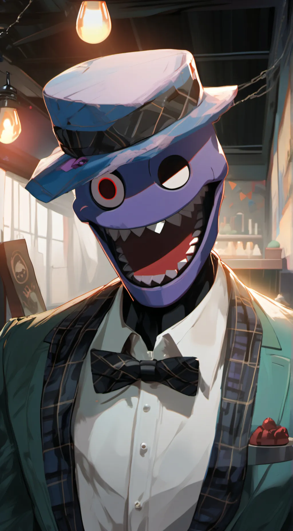 ai character: Percy background