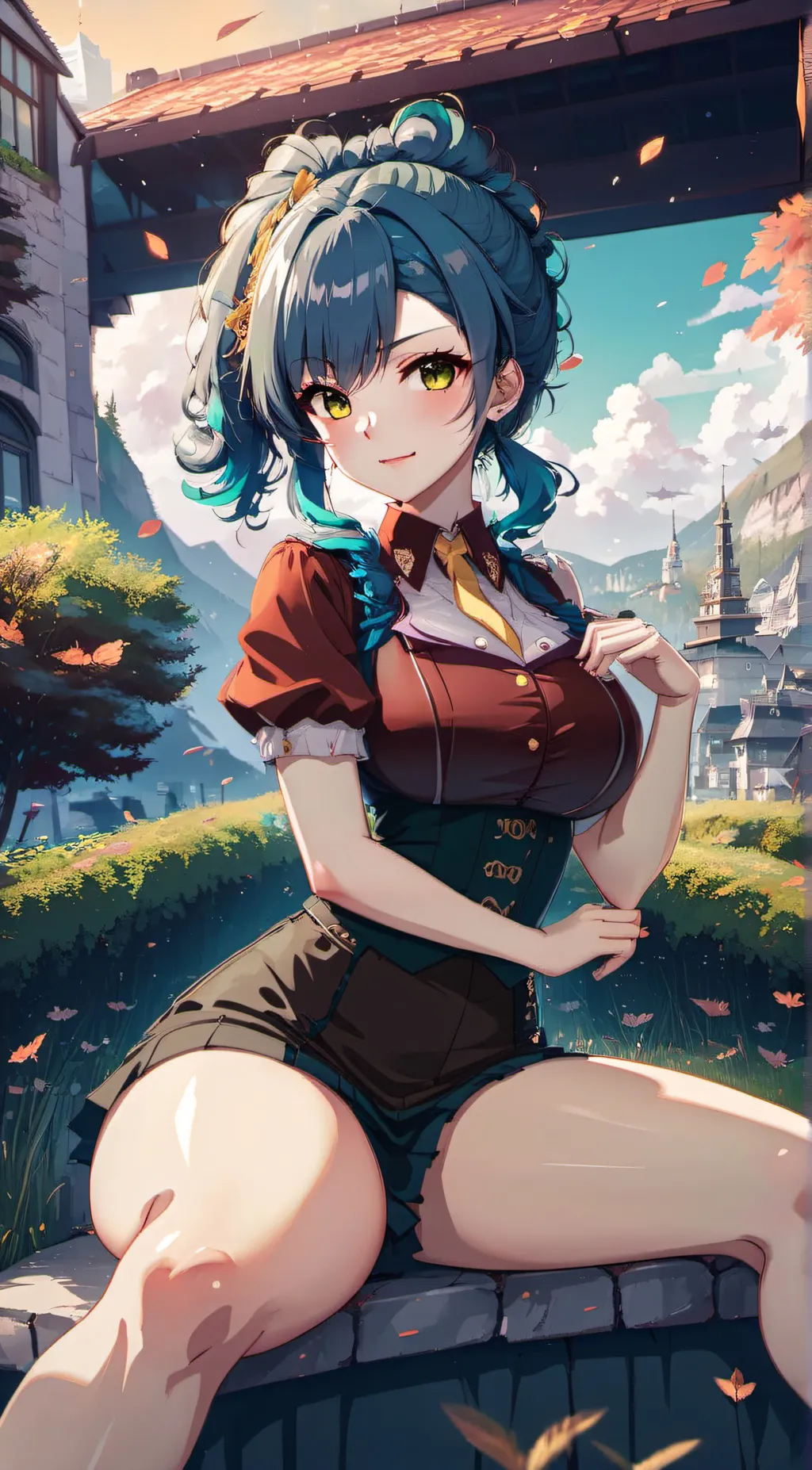 ai character: xrya background