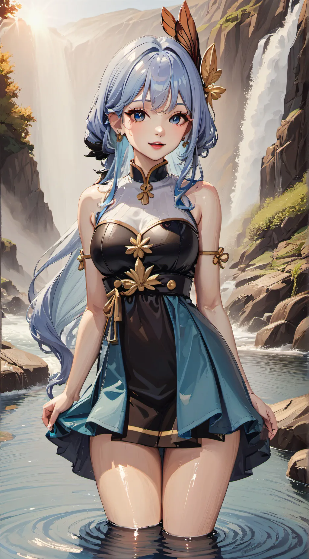 ai character: celeste background