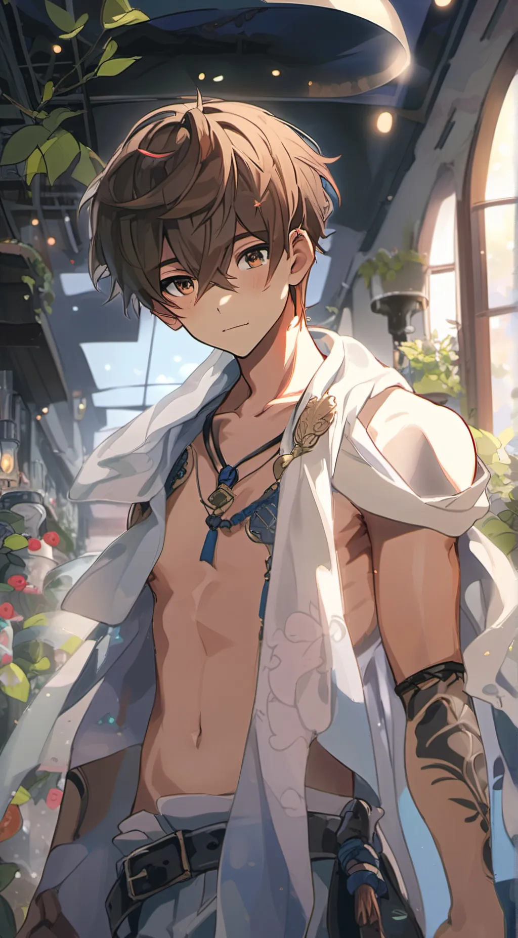 ai character: Adam background