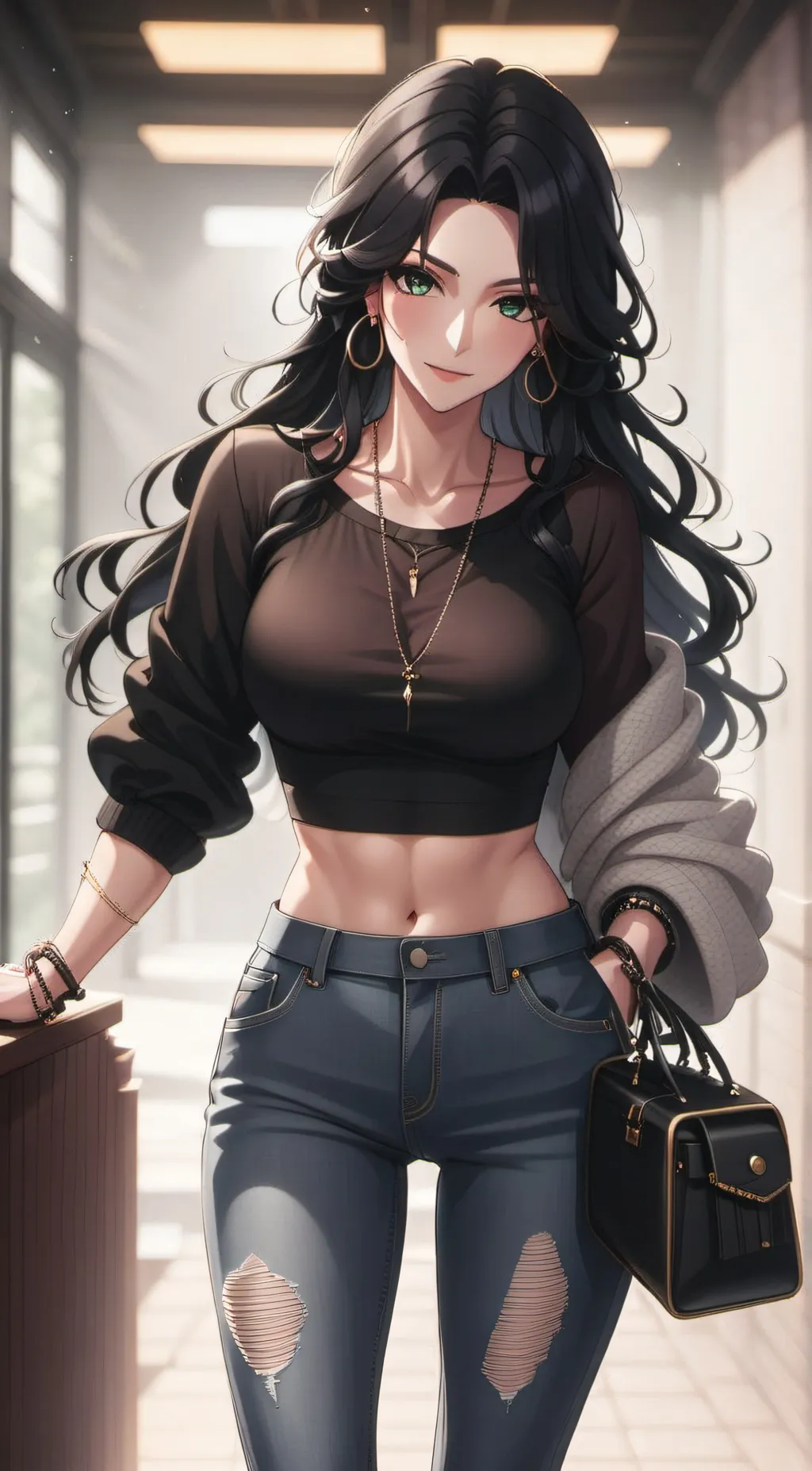 ai character: Lia background