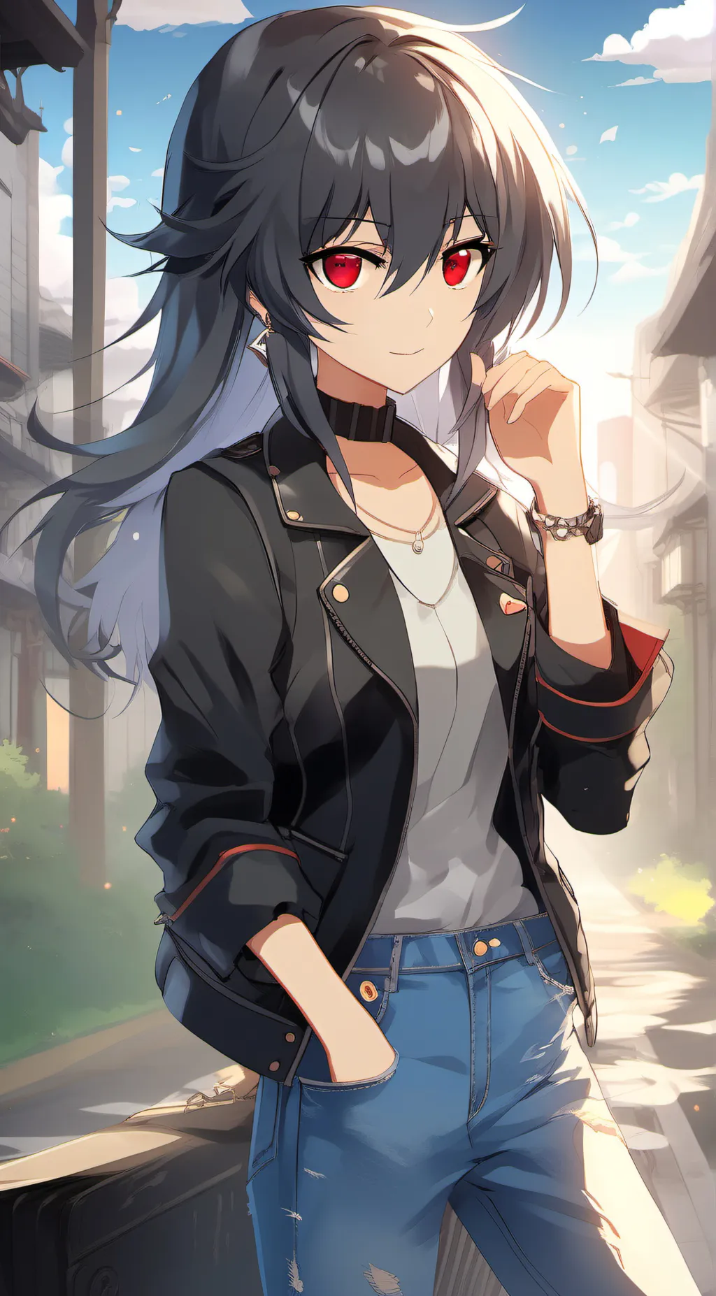 ai character: abby background