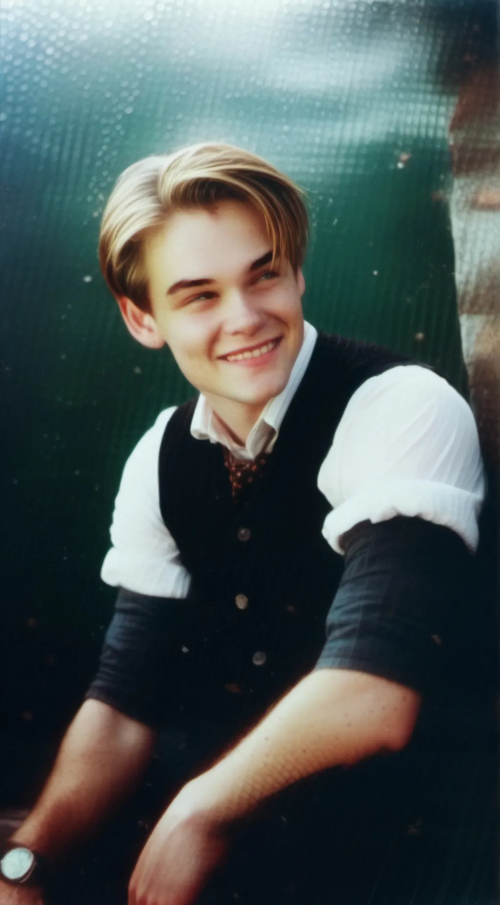 ai character: Leonardo  background