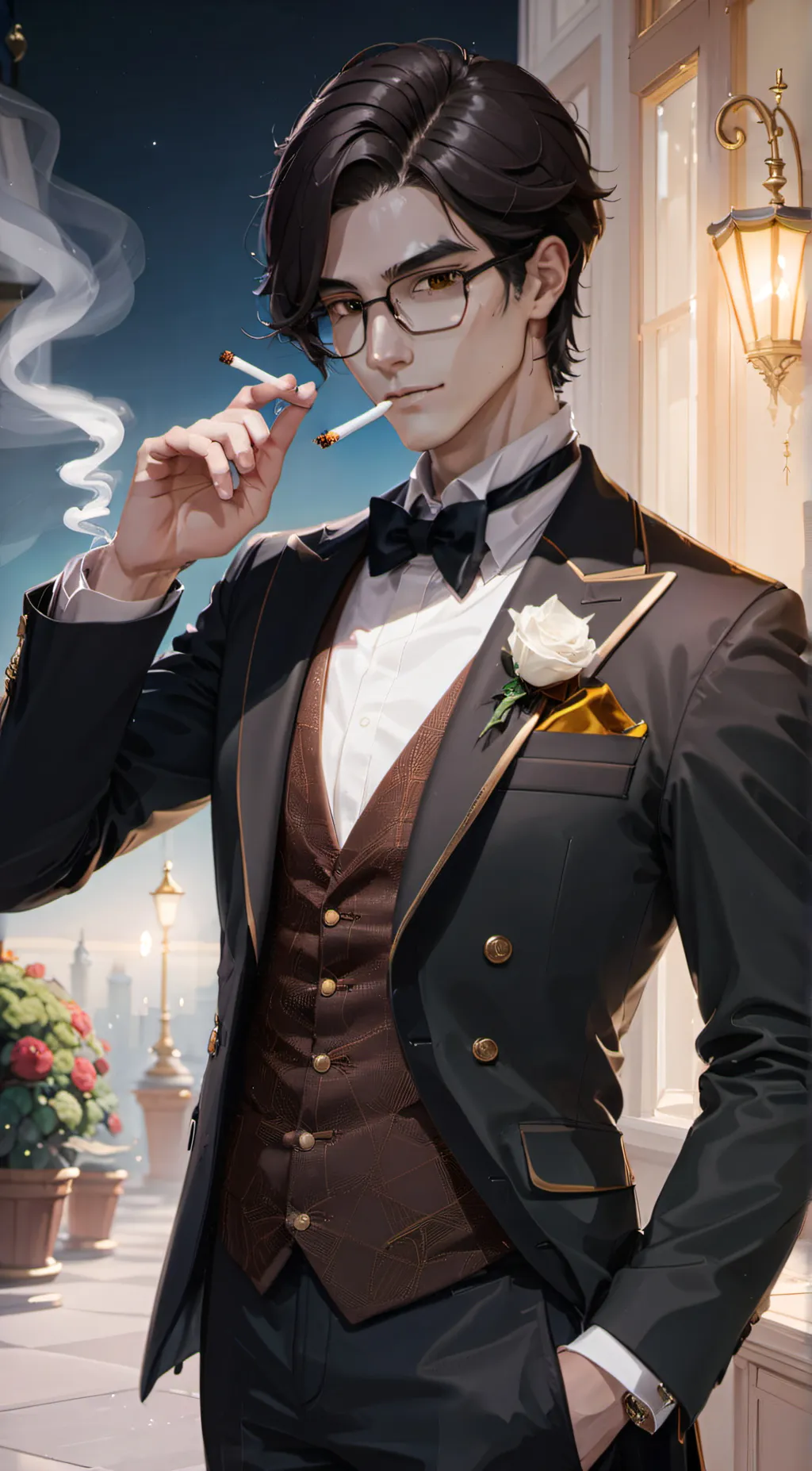 ai character: Markus background