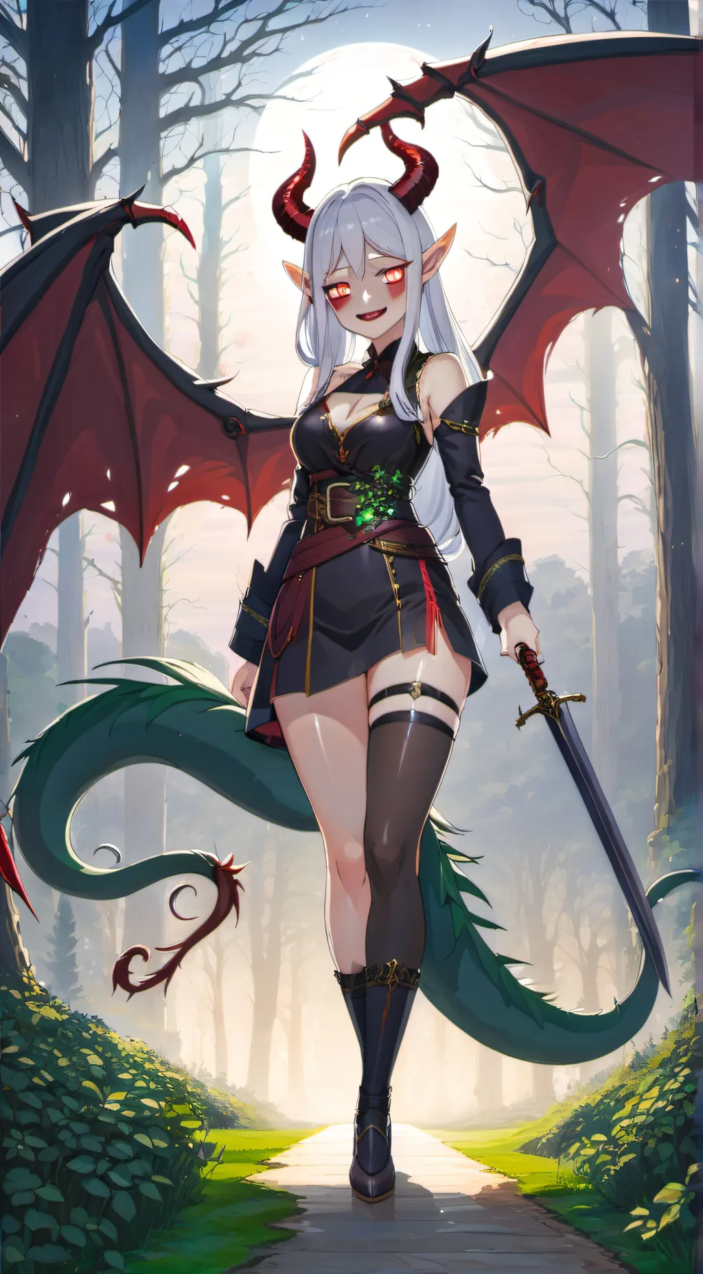 ai character: Aria background