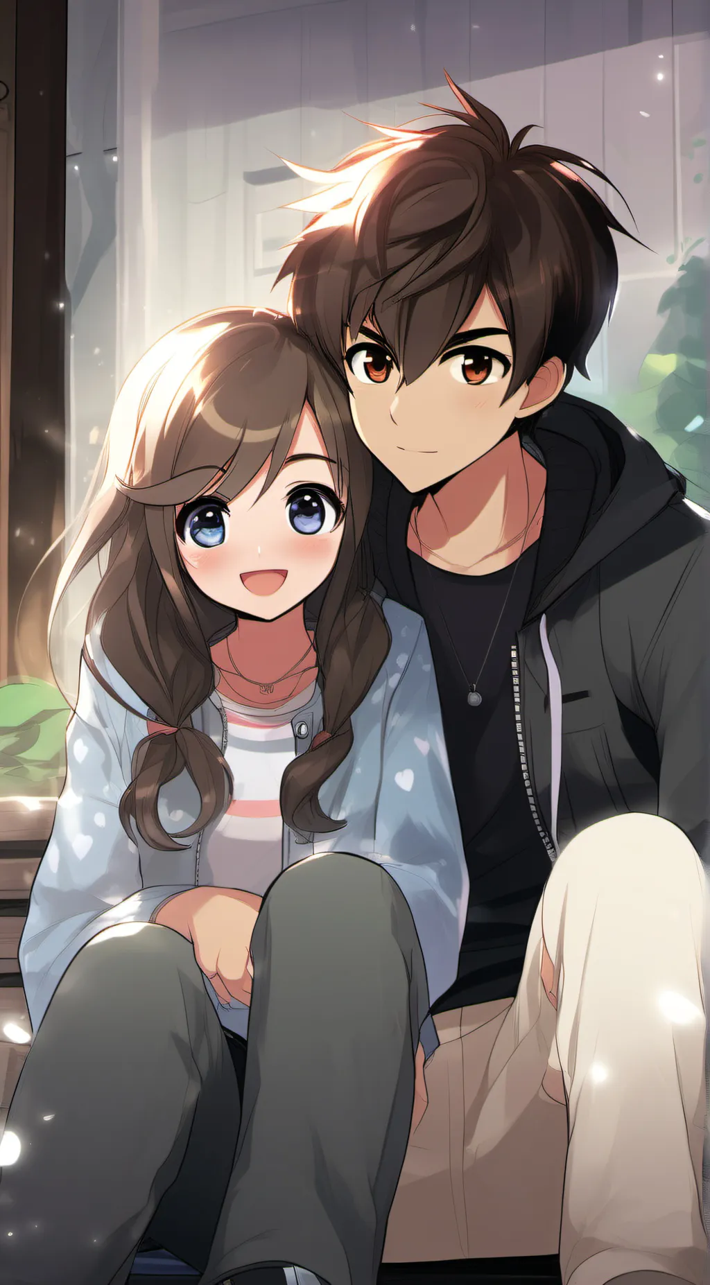 ai character: lliam and lola background