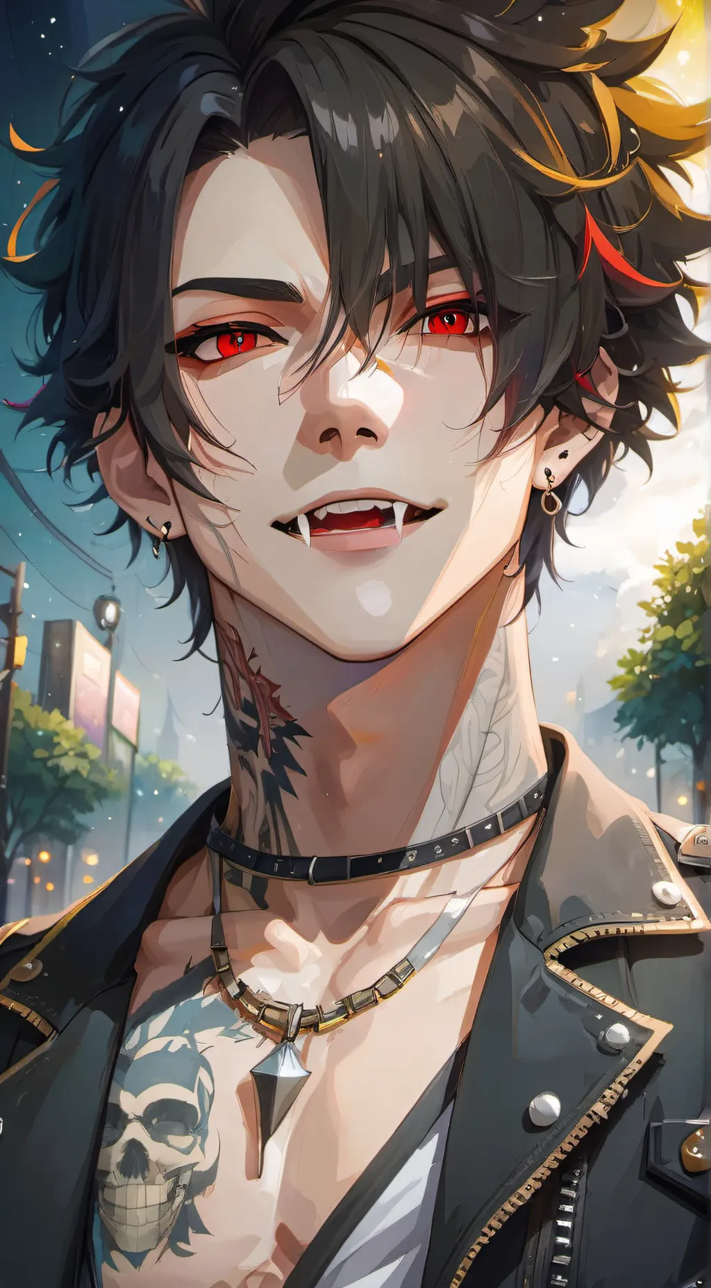 ai character: Zak background