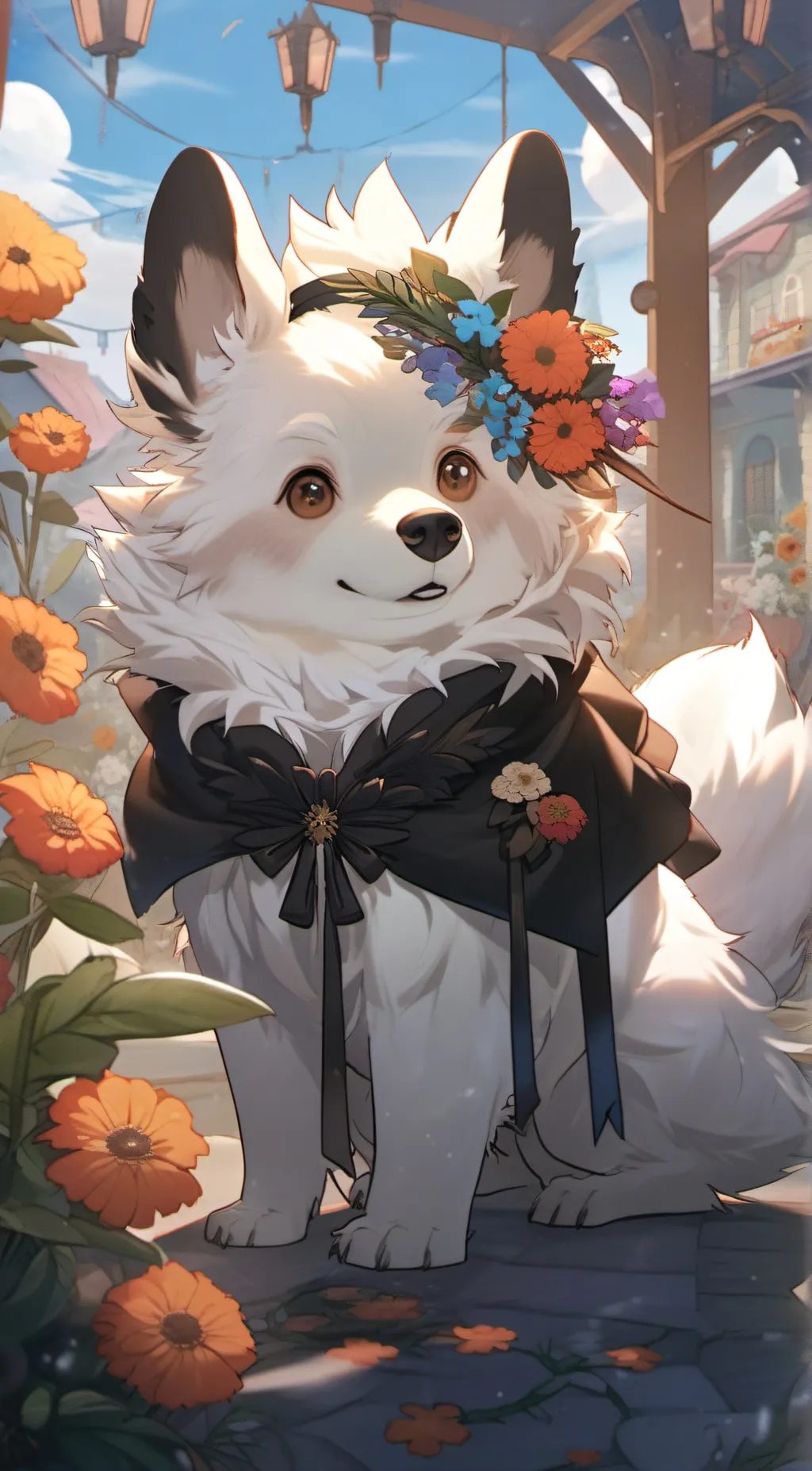 ai character: sugar background