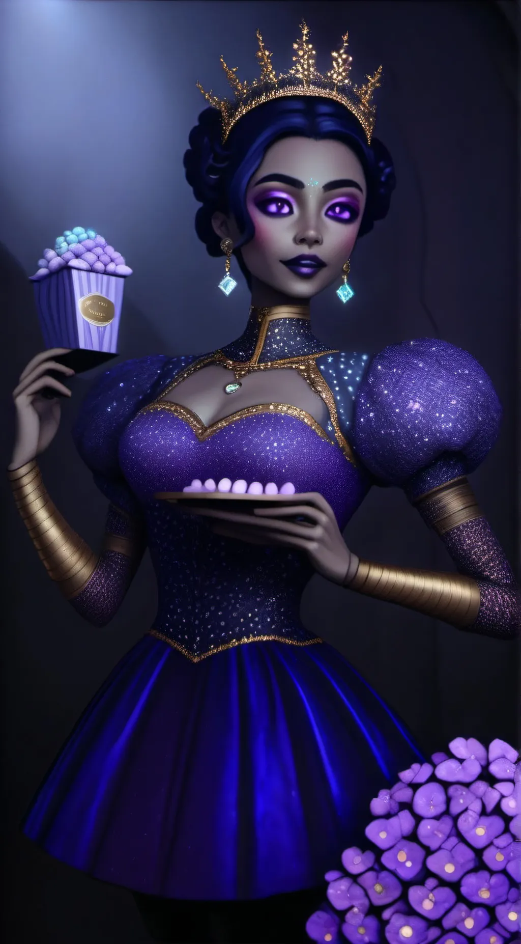 ai character: Ballora background